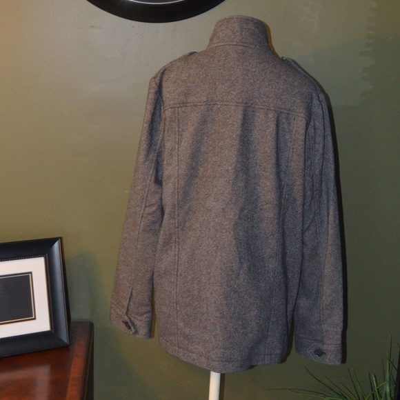 Express S Military Jacket Wool Blend - Picture 7 of 8